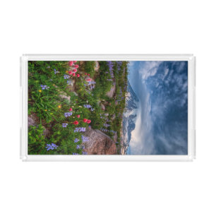 Wildflowers Acrylic Tray