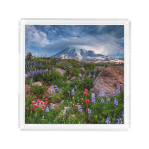 Wildflowers Acrylic Tray