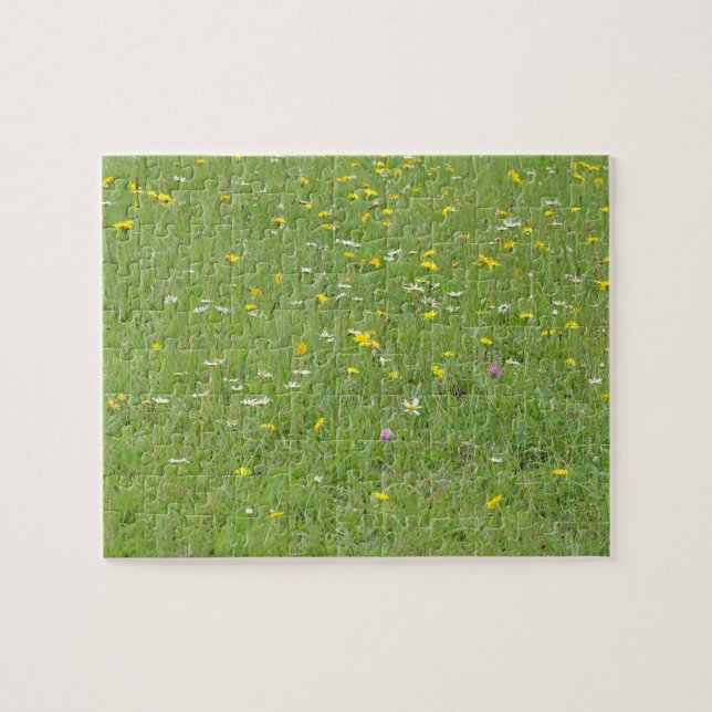 wildflowers allover pattern puzzle (Horizontal)