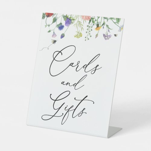 Wildflowers and Bees Cards and Gifts Sign