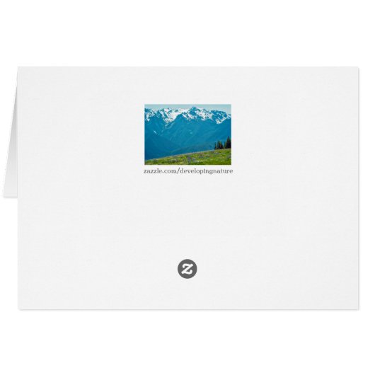 Wildflowers and Mountains (Back Horizontal)