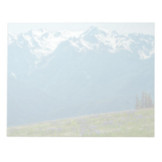 Wildflowers and Mountains Notepad