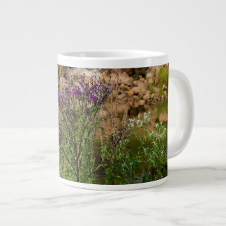 Wildflowers and Waterfalls Giant Coffee Mug