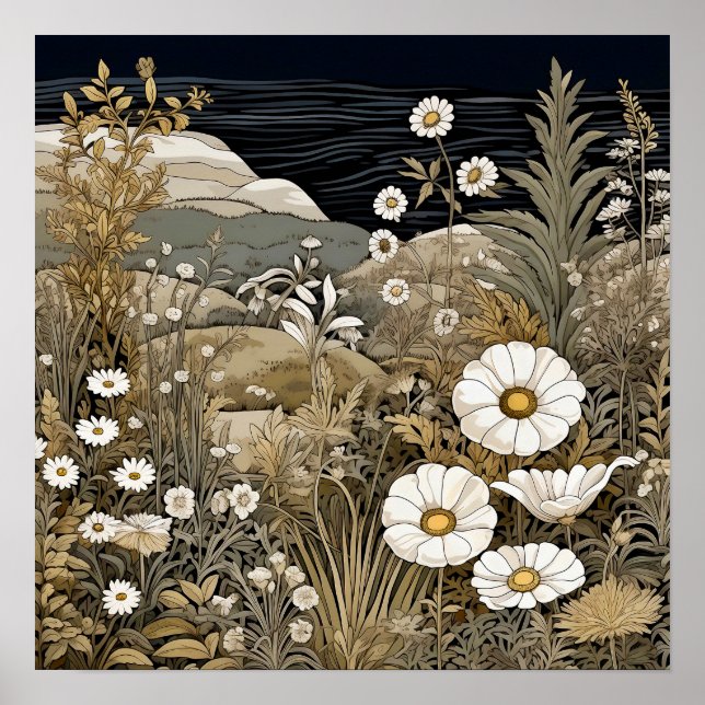Wildflowers Art Print  (Front)