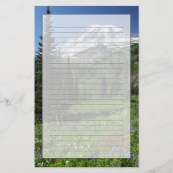 Wildflowers At Mount Rainier Stationery by usmountains at Zazzle