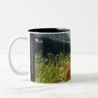 Wildflowers at Wentworth Castle, Yorkshire - Mug