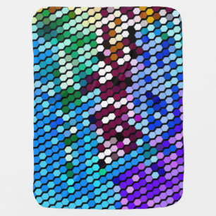 WILDFLOWERS BABY BLANKET