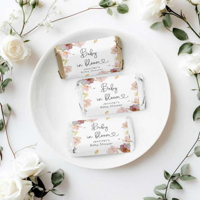 Wildflowers baby in bloom baby shower hershey's miniatures (Creator Uploaded)