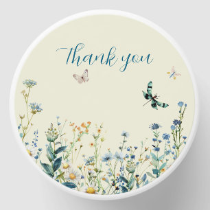 Wildflowers baby in bloom baby shower  mini candle favors