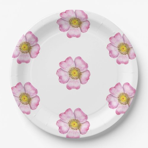 Wildflowers Baby In Bloom Baby Shower Paper Plates