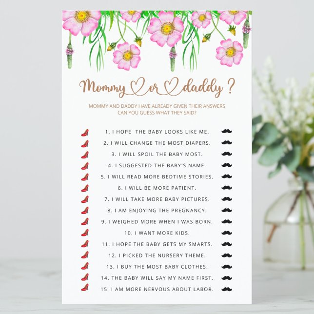 Wildflowers Baby In Bloom Mommy or daddy baby game (Creator Uploaded)