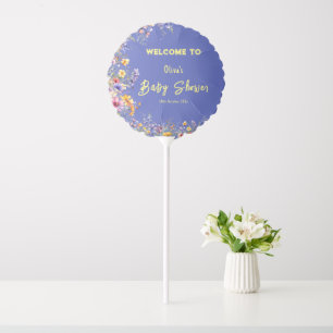 Wildflowers Baby Shower Balloon