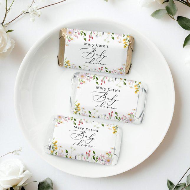 Wildflowers baby shower hershey's miniatures (Creator Uploaded)