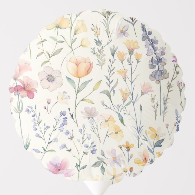 Wildflowers Balloon (Front)