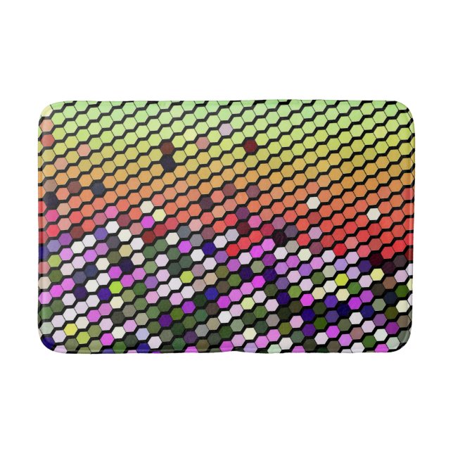 WILDFLOWERS BATHROOM MAT (Front)