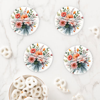 Wildflowers Beautiful Popular Luxury Collection Coaster Set