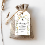 Wildflowers Bee Rustic Bridal Shower Favor Gift Tags<br><div class="desc">Say Thank You with these lovely editable Favor Tags! These are great for welcome bags,  favors or gifts! Perfect for Bridal Showers Baby Showers,  Birthdays and Weddings! Easily personalize it with your name and event!

See the entire Wildflowers collection for more matching items!</div>