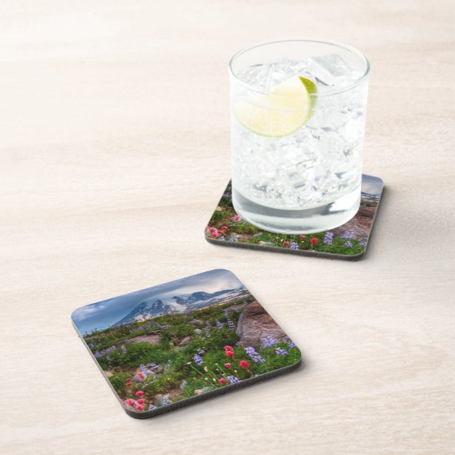Wildflowers Beverage Coaster (Right Side)