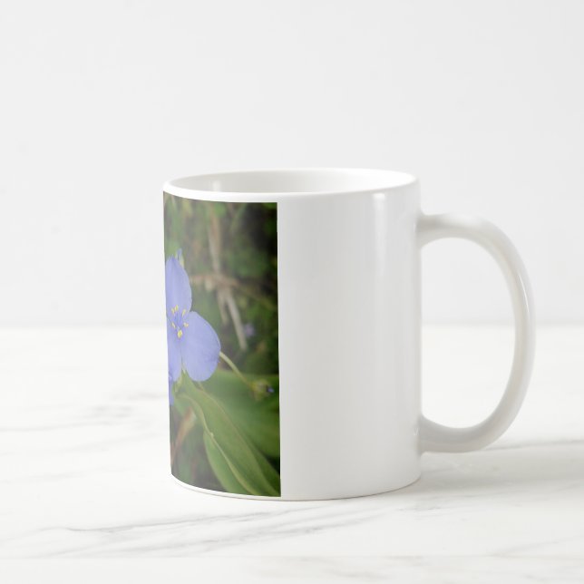 Wildflowers Blue Spiderwort Hot Springs AR Gifts Coffee Mug (Right)