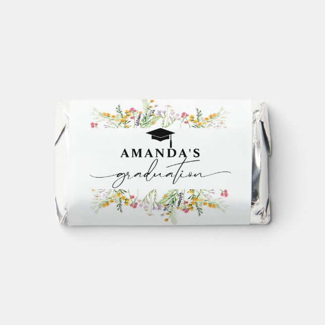 Wildflowers Boho Graduation Favors (Front)