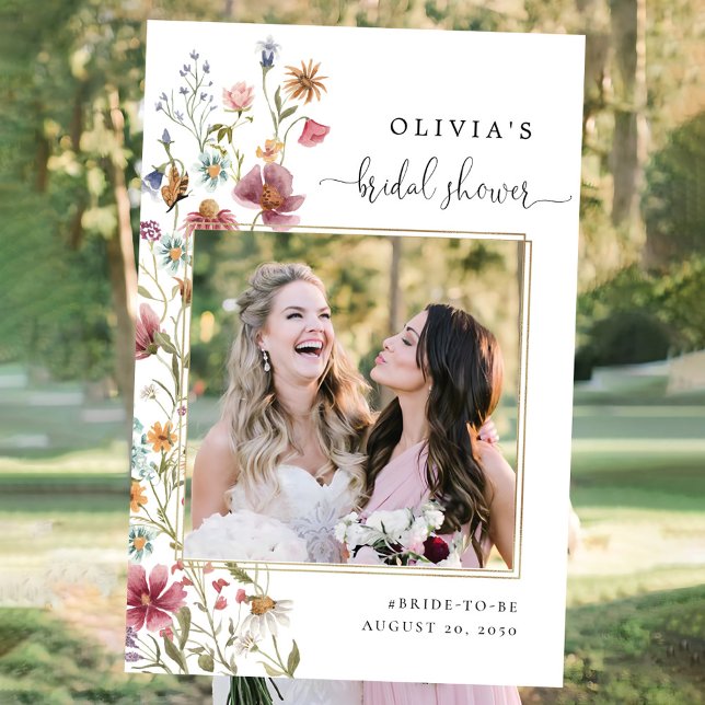 Wildflowers Bridal Shower Photo Prop  Foam Board (Creator Uploaded)