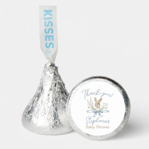 Wildflowers Bunny Watercolor Baby Shower Hershey®'s Kisses®
