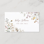 wildflowers business card (Front)