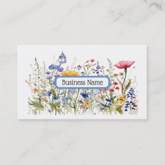Wildflowers Business Card