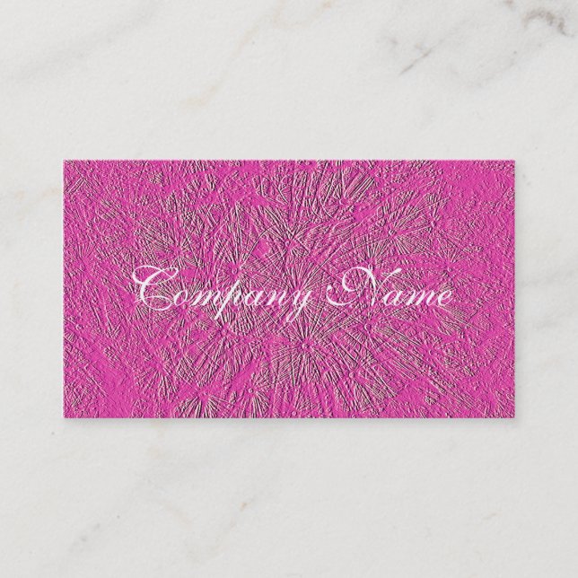 WILDFLOWERS BUSINESS CARD (Front)