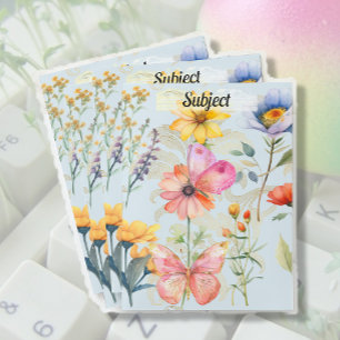 Wildflowers & Butterflies 2 Pocket Folder