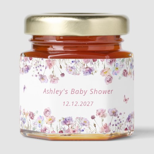 Wildflowers Butterfly Baby Shower
