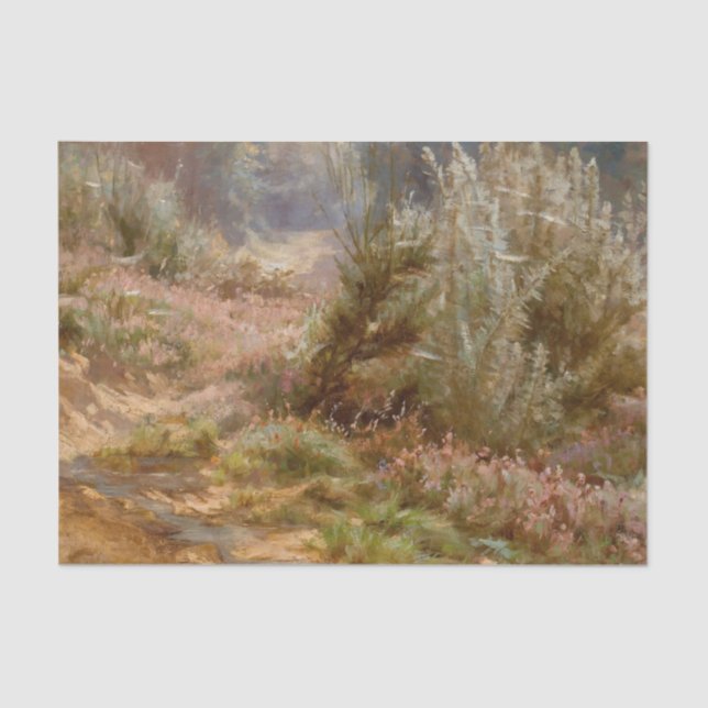 Wildflowers By a Stream by Elizabeth Strong Tissue Paper (Front)