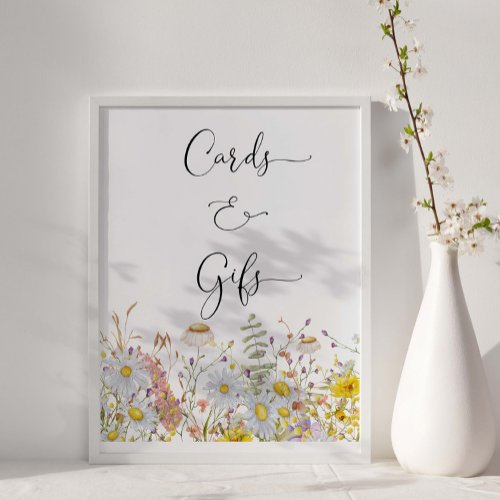 Wildflowers CardsGifts Poster