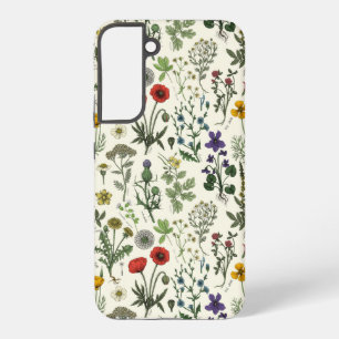 Wildflowers collage samsung galaxy s22+ case