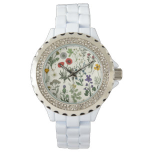Wildflowers collage watch