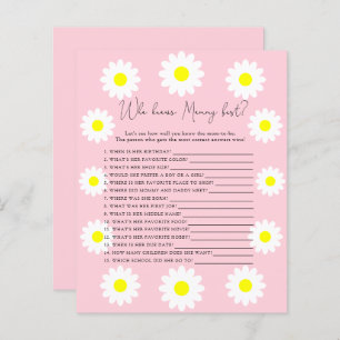 Wildflowers Daisy - Who knows MOMMY best