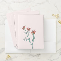 Wildflowers Design Folded Planner