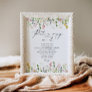 Wildflowers dont say bride bridal shower poster
