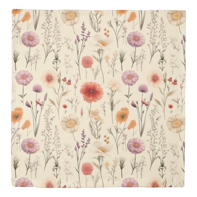 Wildflowers  duvet cover (Front)