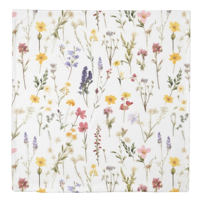 Wildflowers  duvet cover (Front)