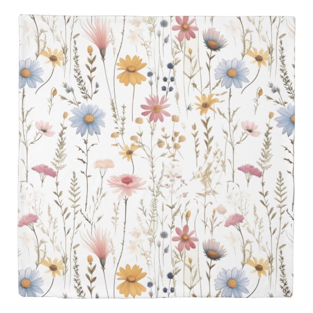Wildflowers  duvet cover (Front)