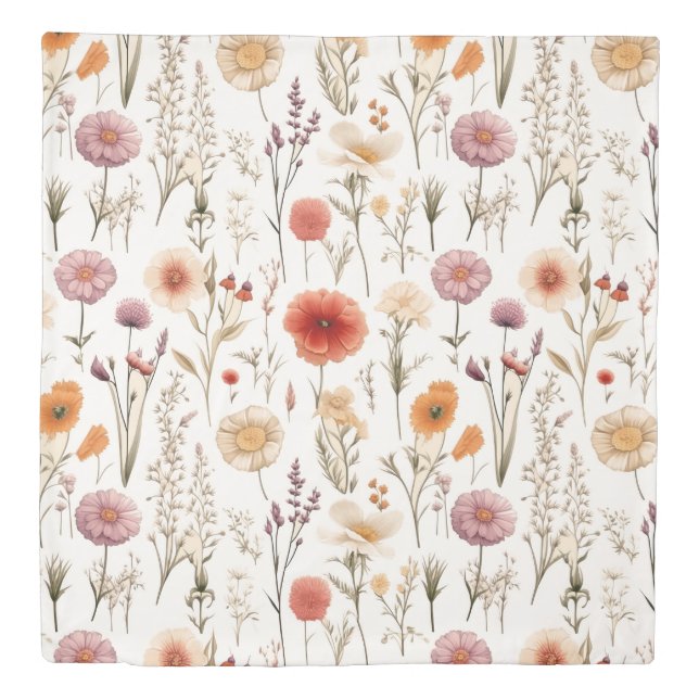 Wildflowers  duvet cover (Front)