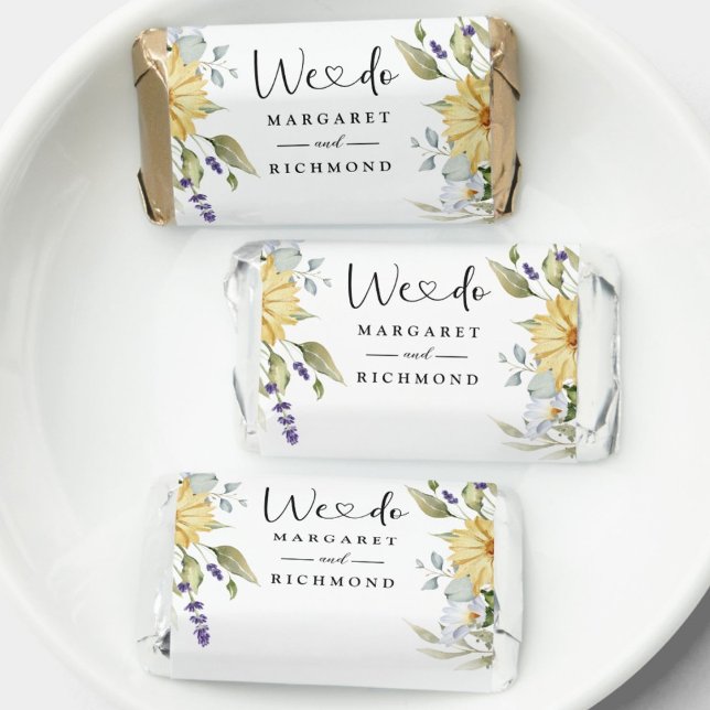 Wildflowers Elegant Vintage Wedding Sweet Favor (Creator Uploaded)