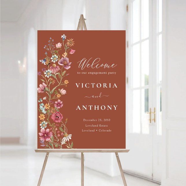 Wildflowers Engagement Party Foam Boards (Creator Uploaded)