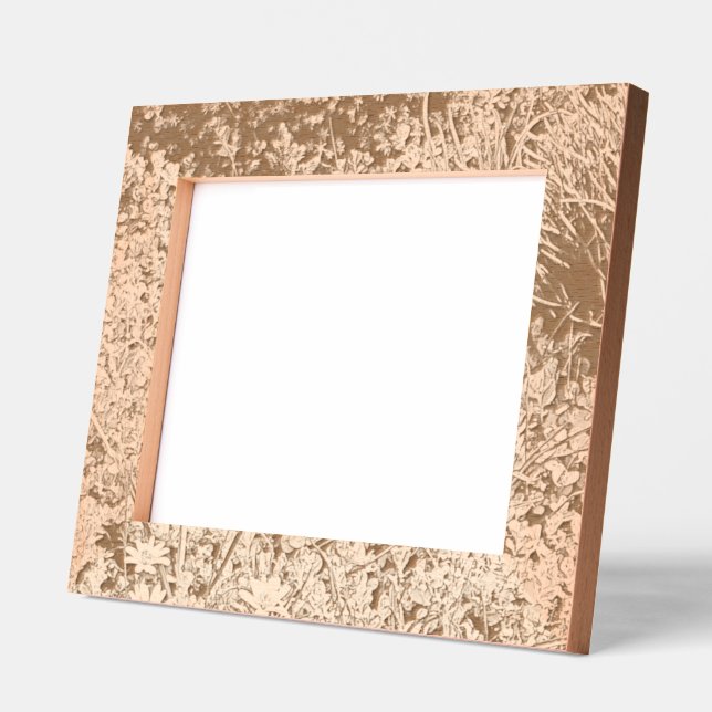 Wildflowers Engraved Frames (Left)