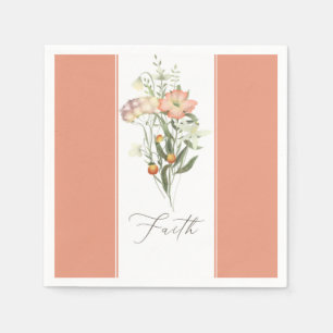 Wildflowers Faith Napkins