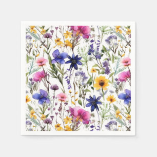 Wildflowers Floral Napkins