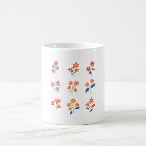 Wildflowers Flowers Botanical Coffee Mug