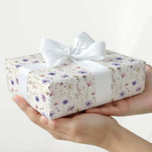 Wildflowers Garden Nature Gift Wrapping Paper