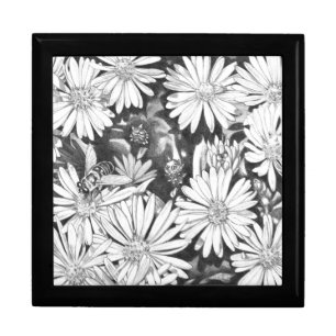 Wildflowers Gift Box Custom Honey Bee Jewelry Box